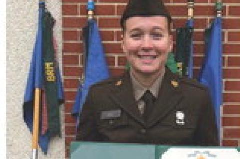 YOST COMPLETES MILITARY TRAINING WITH DISTINCTION