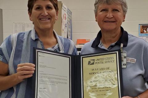 BERNITA SCHMIDT RETIRES AFTER 35 YEARS