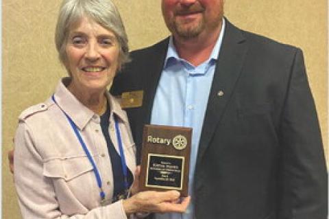 Kathe Henke Awarded Rotarian of Distinction