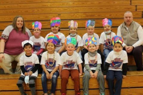 	TOP READERS IN THE 1ST GRADE CLASSROOMS