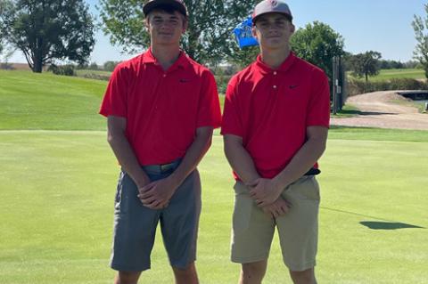 WAGNER BOYS GOLF COMPETES AT FISH LAKE