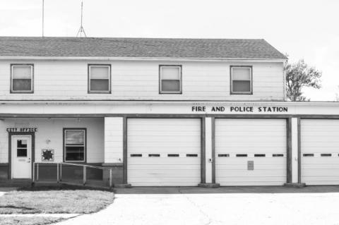 PICKSTOWN FIRE AND POLICE STATION LISTED