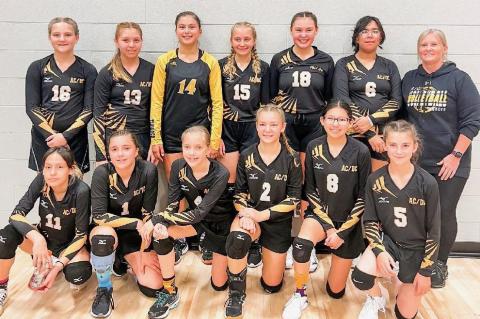 AC/DC THUNDER MS VOLLEYBALL RECEIVES 2ND PLACE AT WAGNER