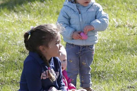 EASTER EGG HUNT HELD