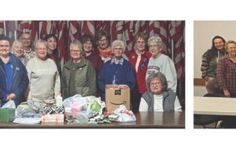 WAGNER LEGION AUXILIARY GIVES BACK: HOLIDAY HYGIENE AND SCHOOL SUPPLY DRIVES