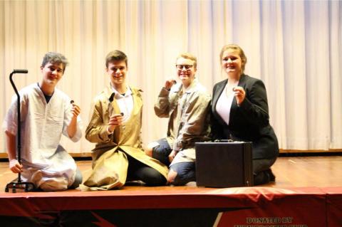 DRAMA CLUB SECURES 2ND PLACE AND ADVANCES TO STATE COMPETITION