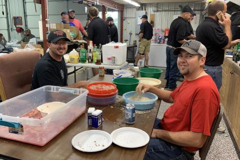 RAVINIA FIRE DEPARTMENT SMOKER HELD