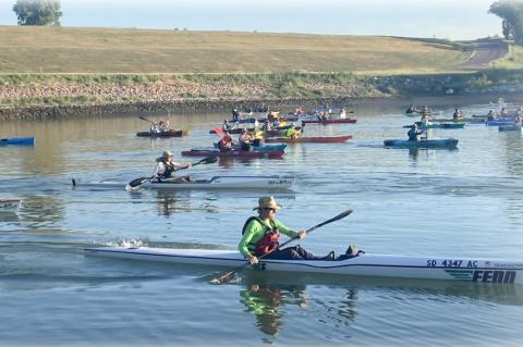 THE FORT TO FIELD 50 PADDLE BATTLE