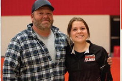 WAGNER BON HOMME GYMNASTS CELEBRATE SENIOR NIGHT
