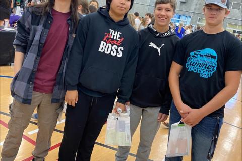 Andes Central Juniors/Seniors attended College/Career Fair 