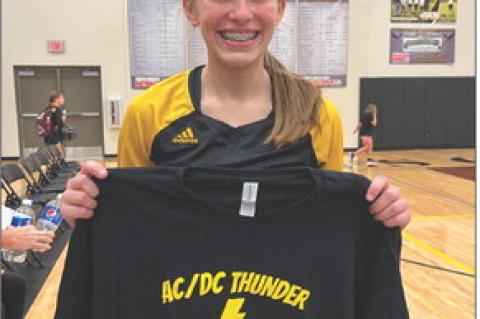 AC/DC THUNDER MS VOLLEYBALL RECEIVES 2ND PLACE AT WAGNER