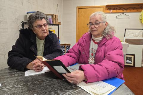 Pearl Weber and Jeanette Fuchs