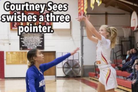 LADY PIRATES DEFEAT MARTY BRAVES IN REGION GAME