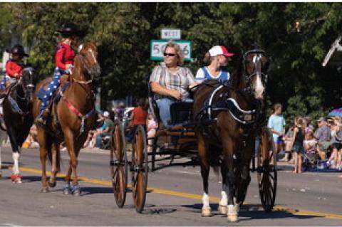 AREA BUSINESS AND ORGANIZATIONS PARTICIPATE IN WAGNER LABOR DAY PARADE