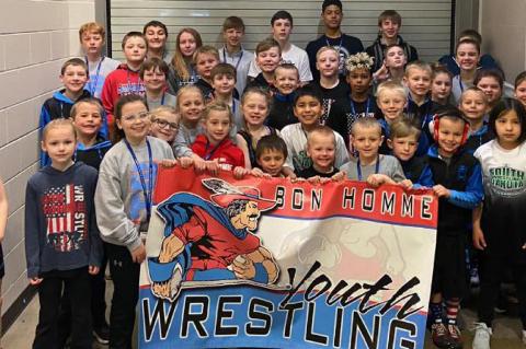 2022 SDWCA STATE RESULTS FOR BON HOMME YOUTH WRESTLING