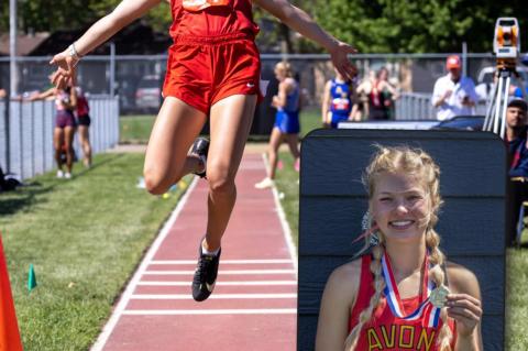 AVON PIRATES COMPETE AT STATE TRACK MEET