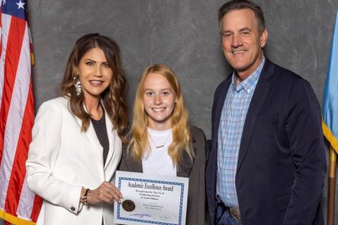 GRETSCHMANN RECOGNIZED FOR ACADEMIC EXCELLENCE
