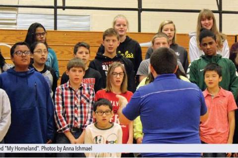 WAGNER COMMUNITY SCHOOL VETERANS DAY PROGRAM HELD