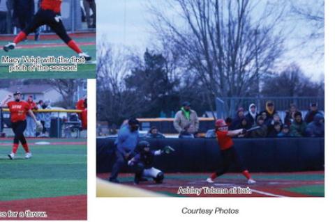 Ashley Tolsma at bat. Courtesy Photos