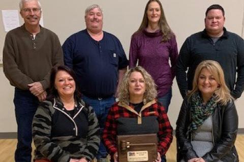 ANDES CENTRAL SCHOOL BOARD EARNS HONOR FOR EFFORT TO ENHANCE SCHOOL BOARD KNOWLEDGE