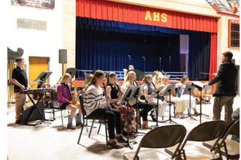 AVON SCHOOL'S SPRING CONCERT HELD
