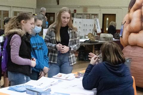 ANDES CENTRAL ATTENDS 8TH GRADE CAREER FAIR