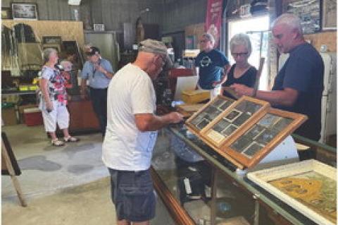 CHARLES MIX HISTORICAL SOCIETY MUSEUM ENJOYS LABOR DAY VISITORS