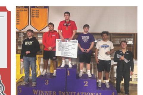 Gannon Knebel placed 1st in his weight bracket.