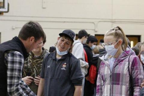 8TH GRADERS TRAVEL TO WAGNER FOR CAREER FAIR