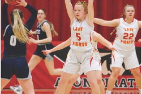 AVON LADY PIRATES DEFEAT BURKE 65-58