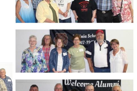 Classes of 1966, 1967 and 1968 Kathy (Kranz) Armour, Joyce (Fuchs) Schaecher, Judy (Kranz) Ebel, Linda (Davies), Weiler, Jody Dvorak, Janet (Hrdlicka) Lhotak. Classes of 1972 and 1973, Mike Chytka, Jan (Barkley) Martin, Butch Martin, Pam (Crisman) Basteme