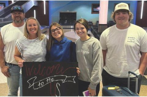 Pictured are, from left: Dennis and April Powers, Anna Lupi, Reese Powers and Randall Powers. Courtesy Photo