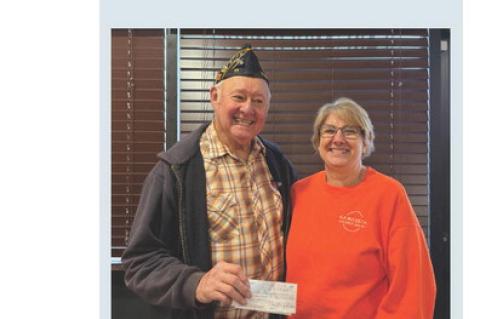 Wagner American Legion Greer Post No. 11 held their 37th Annual Sweepstakes event on February 28. Among the winners was Brenda Sangster, whose ticket was drawn for the grand prize of $5,000. Congratulations, Brenda!