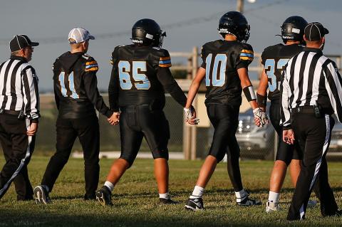 Alex Werkmeister, Kashton Garcia, Grant Wunder and Jayden Hinckley