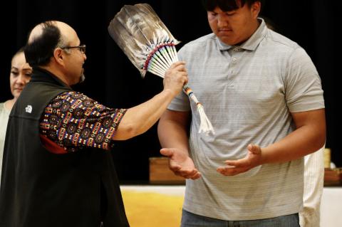 ANDES CENTRAL FEATHER CEREMONY