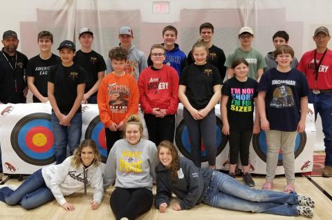 AVON 2021 STATE ARCHERY TOURNEY TEAM