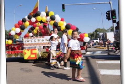 AREA BUSINESS AND ORGANIZATIONS PARTICIPATE IN WAGNER LABOR DAY PARADE