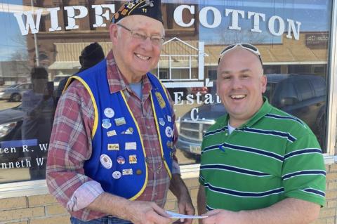 LEGION SWEEPSTAKES WINNER