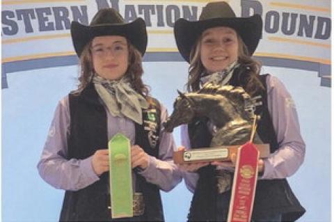 Arryanna Schnetzer and Lila Stutzman. Courtesy Photos