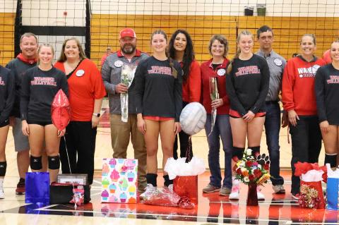 	SENIORS AND THEIR PARENTS RECOGNIZED