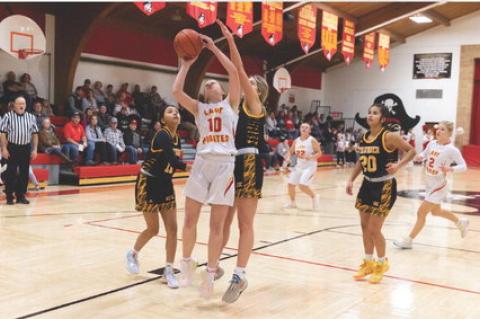 BUSY WEEK ON THE COURT FOR THE LADY PIRATES