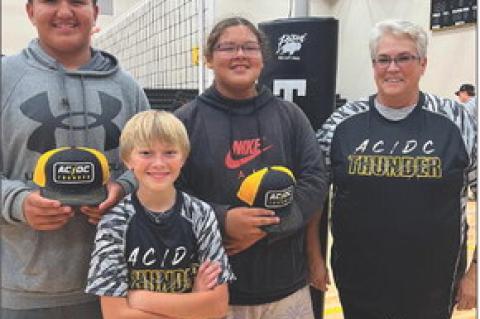 AC/DC THUNDER MS VOLLEYBALL RECEIVES 2ND PLACE AT WAGNER