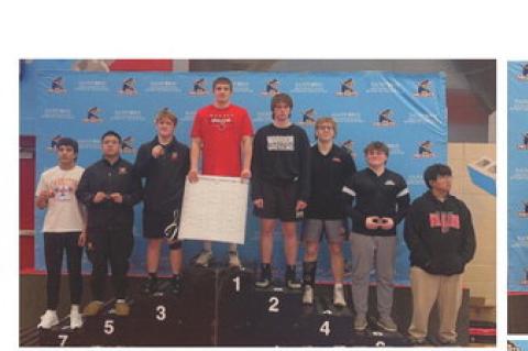 Gannon Knebel, Champion, at 215