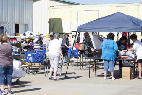 WAGNER CANCER FUNDRAISER RUMMAGE HELD & CONTINUES FRIDAY