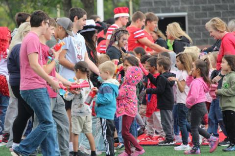 HOMECOMING COMMUNITY PEP RALLY