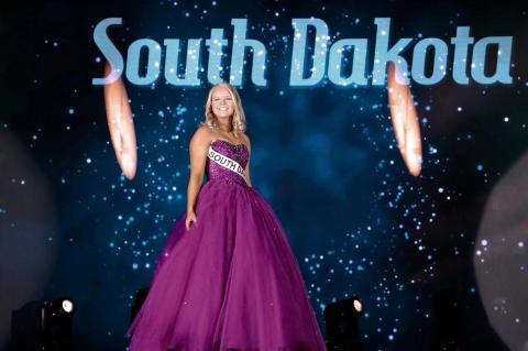 CAYLA NELSON, MISS SOUTH DAKOTA COMPETES AT NATIONAL PAGEANT