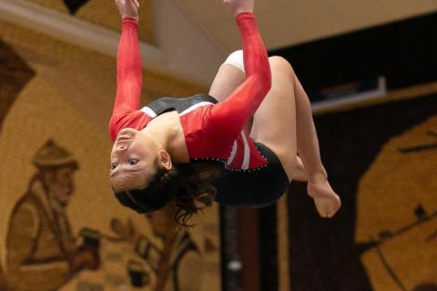 STATE GYMNASTICS CONTINUED FROM PAGE