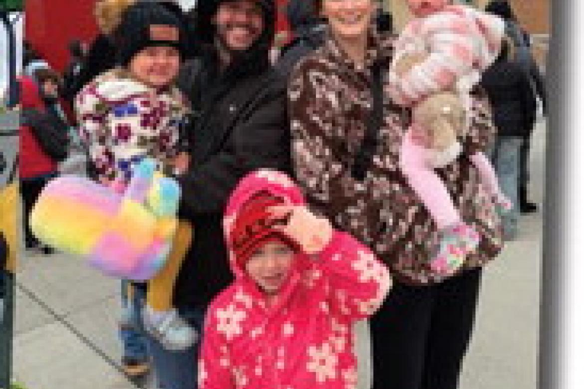 Easter Fun at WCS Playground for Easter Egg Hunt