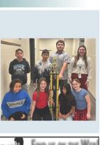 FIFTH GRADERS EARN ATTENDANCE AWARD